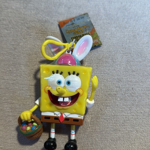 Vintage Spongebob Squarepants Easter Candy Dispenser Easter Bunny Collec… - Picture 5 of 7